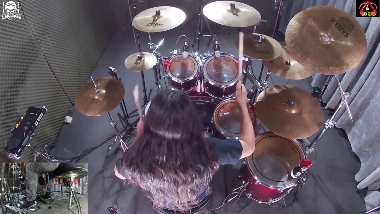 JUDAS PRIEST - Rapid Fire  ( drum cover ) EDGAR DRUMS