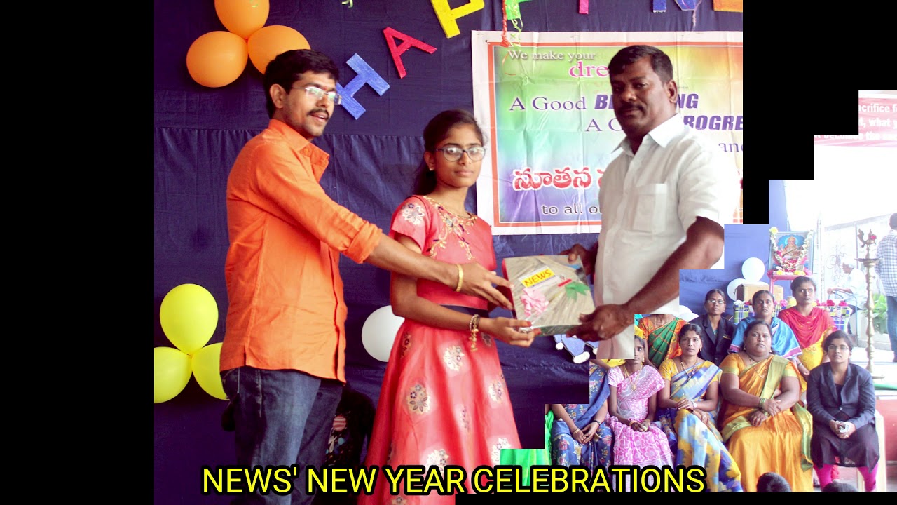 NEW YEAR CELEBRATIONS @ NEWS SCHOOL NALGONDA