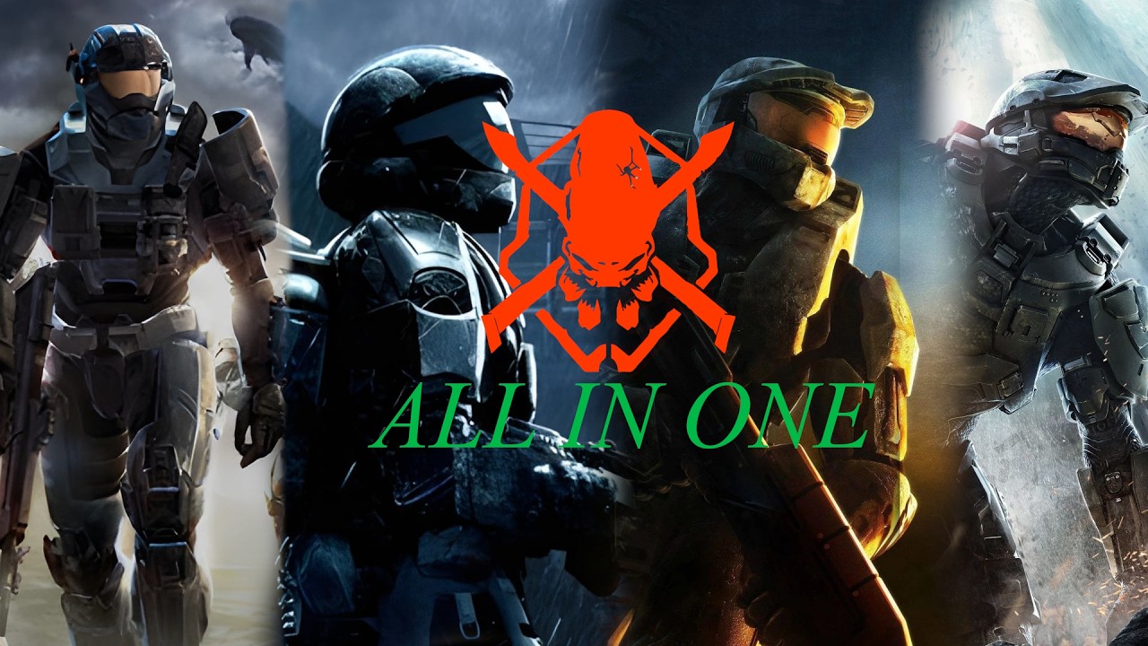 All in One: Legendary Halo 2025 (Halo Reach, Halo ODST, Halo 3, Halo 4)