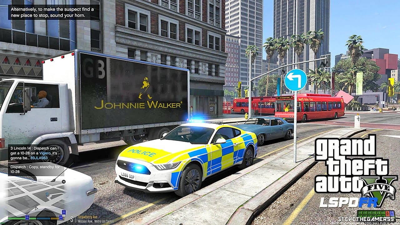 GTA 5 LSPDFR 0.3.1 - EPiSODE 224  - LET'S BE COPS - BRITISH PATROL (GTA 5 PC POLICE MODS)