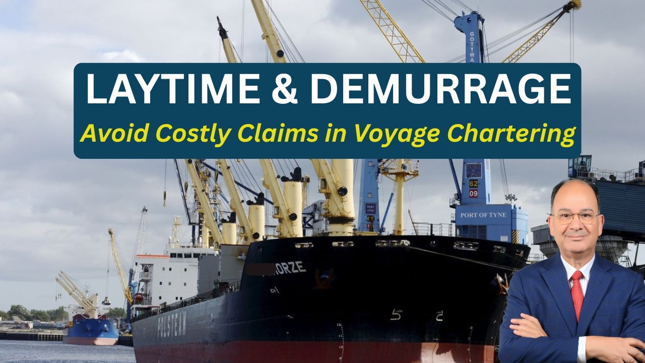 Laytime & Demurrage Explained | Avoiding Costly Voyage Chartering Disputes (NOR & Laytime Rules)