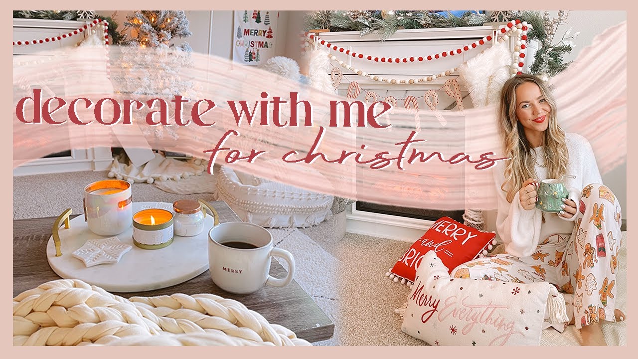 DECORATE WITH ME FOR CHRISTMAS | Cozy apartment decor ideas!🎄✨❄️