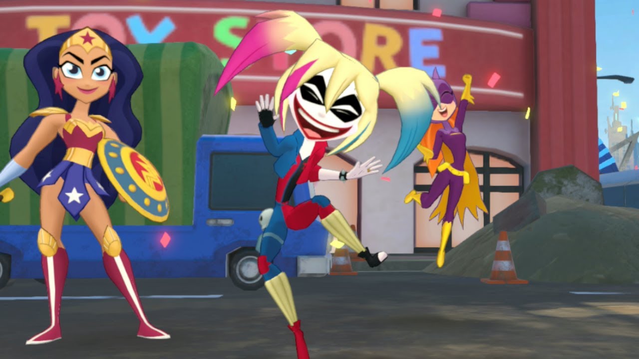 DC Super Hero Girls: Teen Power — Харли слишком счастлива работать с героями (Switch)
