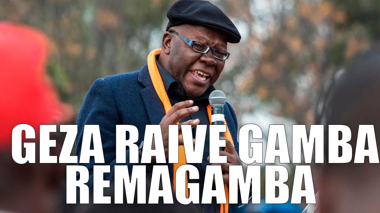 Hon. Tendai Biti’s powerful speech at the burial of Cde Blessed Geza in Sanyati.