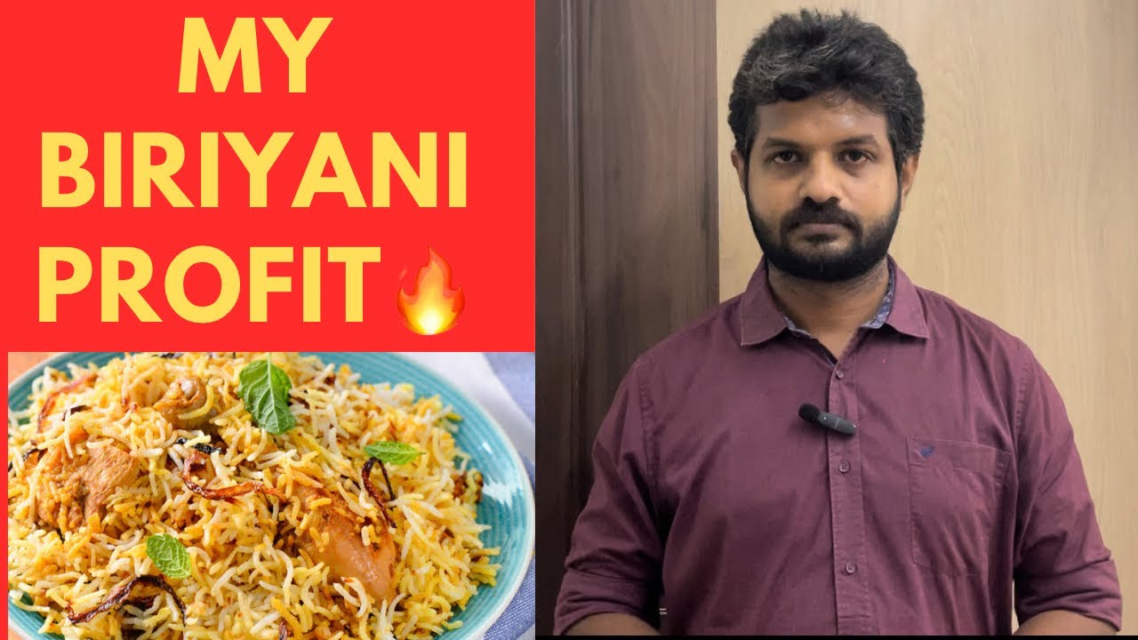 My Biriyani Profit 🔥 | ஒரு பிரியாணியில் இத்தனை ரூபாய் லாபமா? 😱| உண்மையான அடக்க விலை என்ன? |