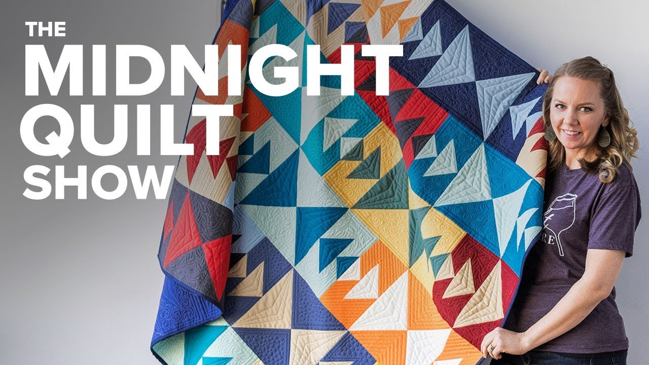 No-Leftover-Fabric Quilt Pattern | S6E5 Midnight Quilt Show with Angela Walters