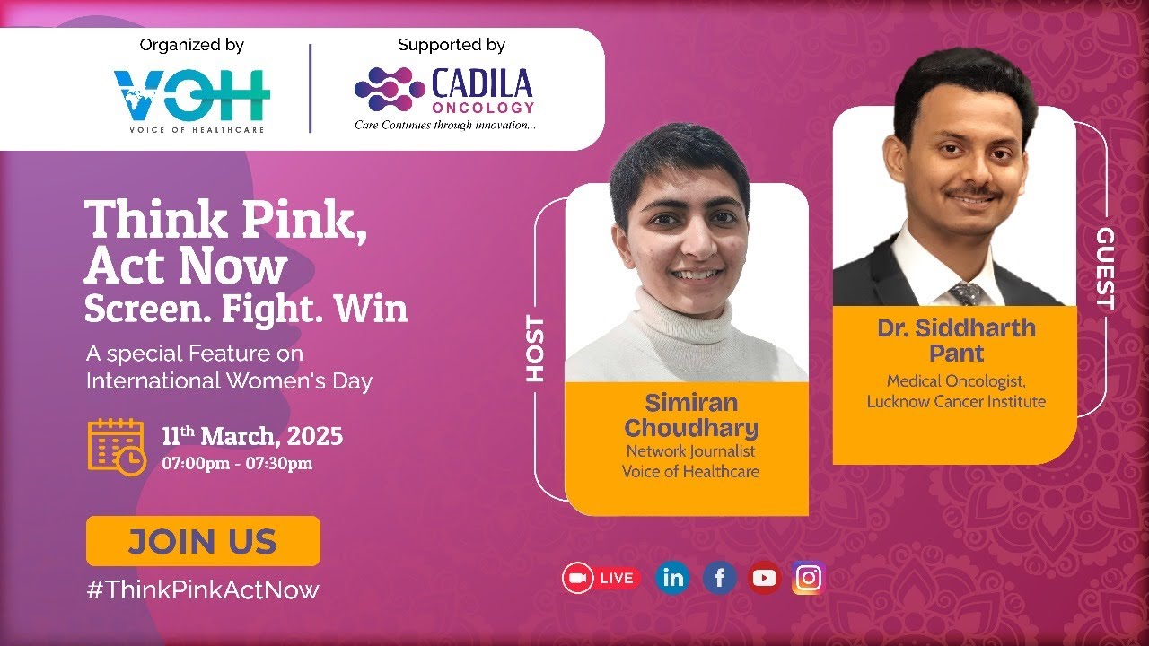 Virtual Session on Think Pink, Act Now: Screen. Fight. Win