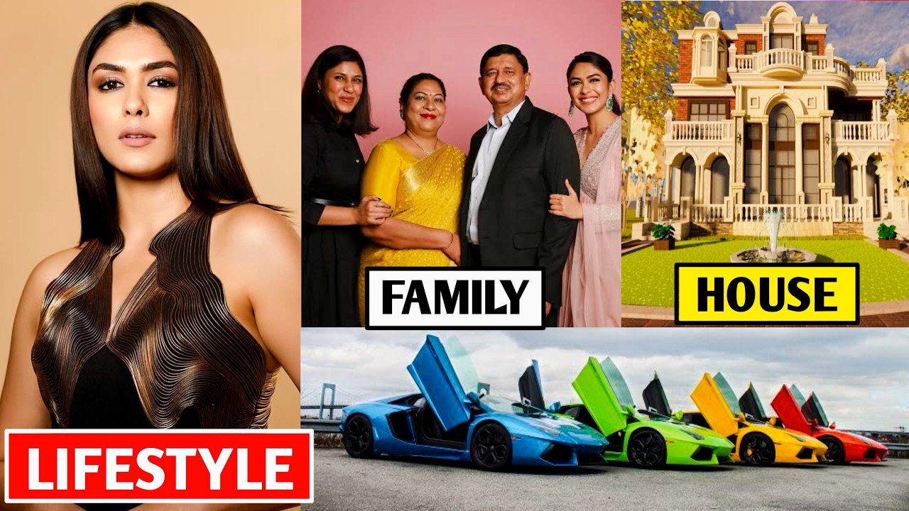 Mrunal Thakur Lifestyle 2024, Age, Family, Movie, Biography, Boyfriend, Net worth
