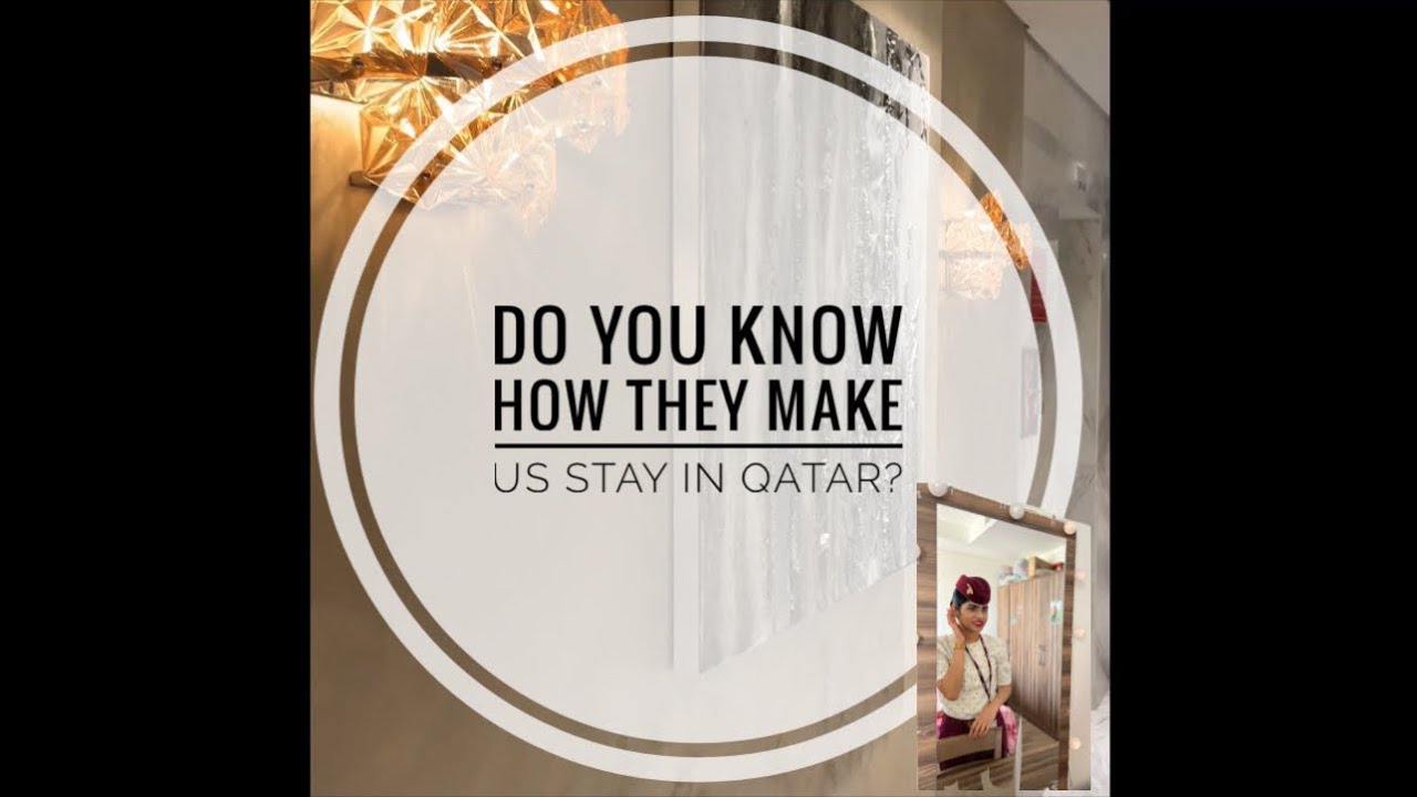 Cabin Crew Home Tour | Qatar Airways | Doha | Qatar