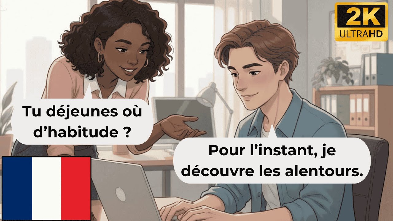 6 Daily Conversations In The Office | Learn French Easy In 2026