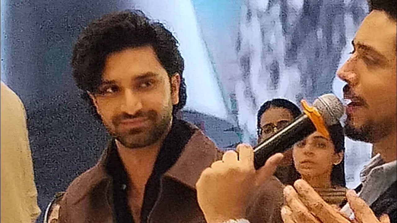 Ahad Raza meer is at Brand promotion event/ meet and greet / Nov,2025/ pakistani drama famous actors