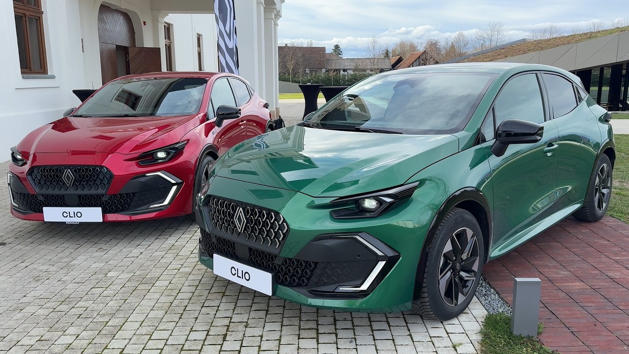 RENAULT CLIO 2026 techno vs esprit Alpine - VISUAL COMPARISON (middle vs top trim)