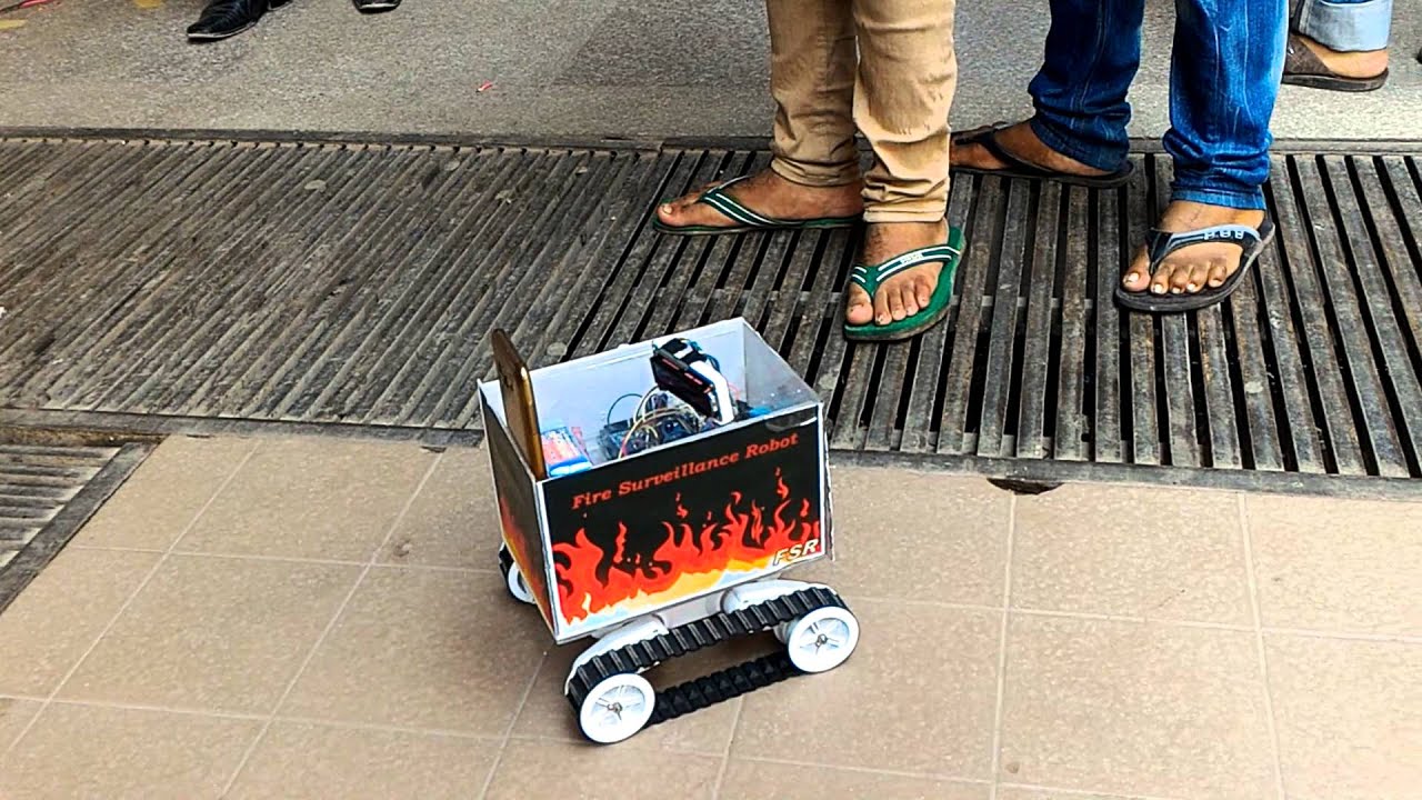 FSR : Fire Surveillance Robot