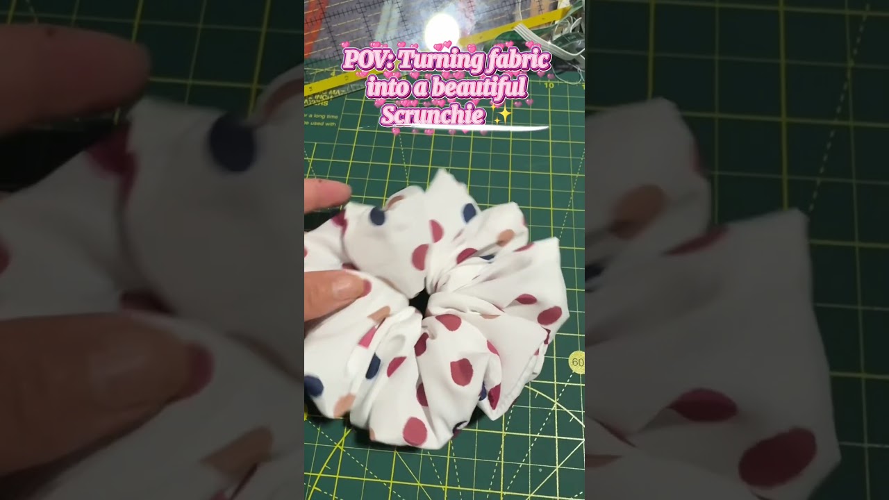 satin ponytail scrunchies 