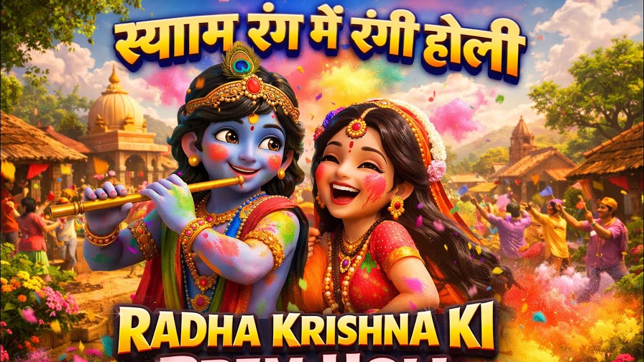 Holi Bhajan 2026 | Radha Krishna Holi Bhajan | Shyam Rang Me Rangi Holi
