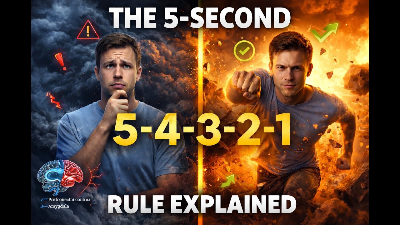 The 5-Second Rule Explained (Why It Works According to Neuroscience)