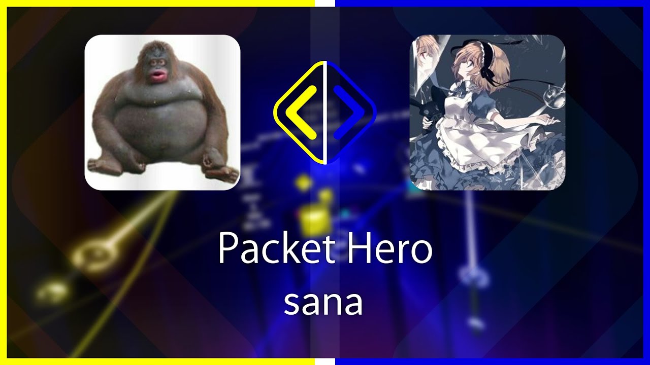 Beat Saber | Monke | sana - Packet Hero [Expert+] First FC #2 | 95.76%