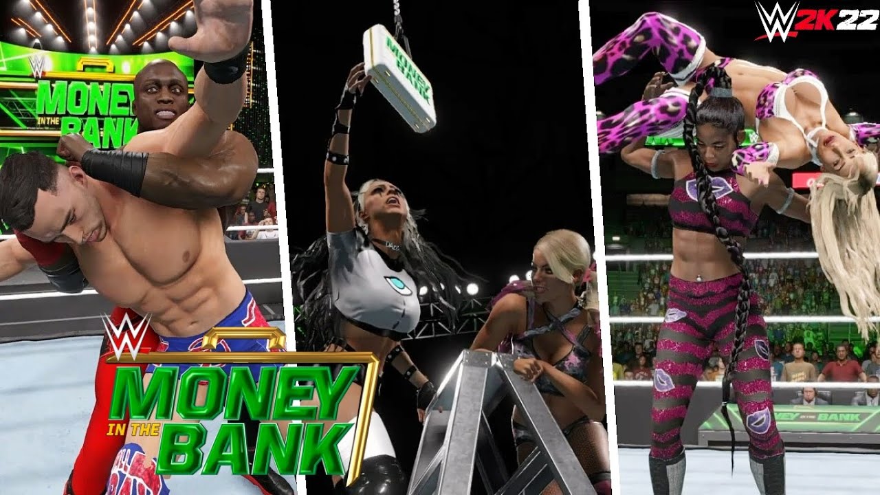 WWE Money in the Bank 2022 Full Show Predicion Highlights - WWE 2K22 Highlights
