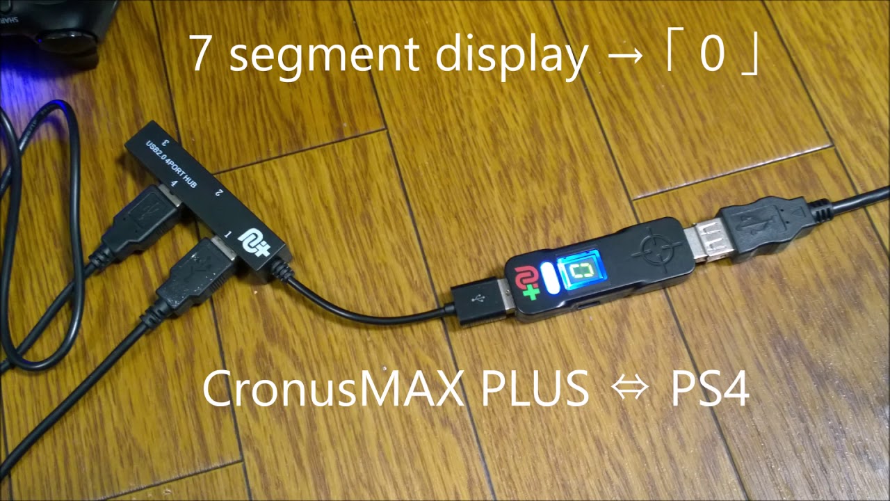 FANATEC CSW V1 + CronusMAX PLUS  PS4
