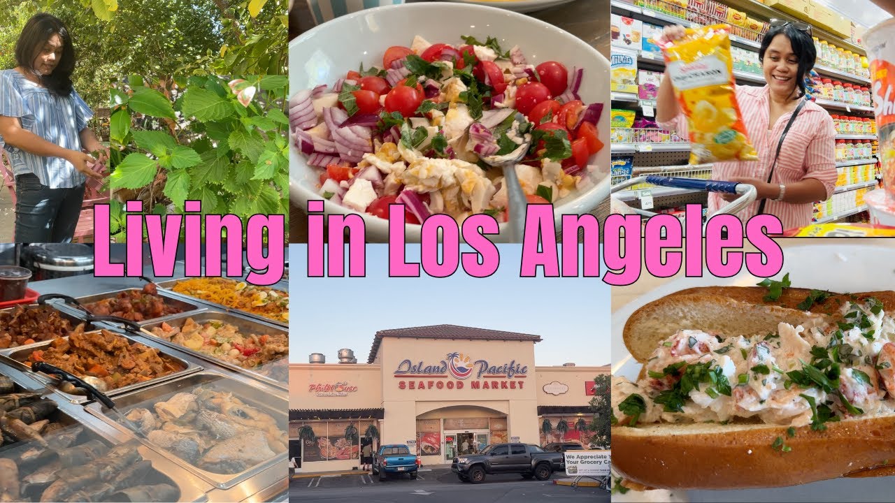 Living in Los Angeles | Home Garden, Filipino Grocery Shopping & Cooking 🌱🛒🦞 #losangeles #pinoyfood