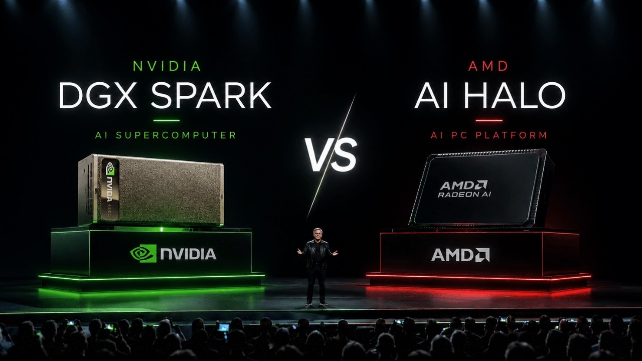 AMD's $1,099 AI Halo Just Made NVIDIA's $4,000 DGX Spark Pointless for Home AI !