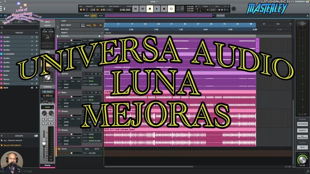 Universal Audio / (LUNA) Mejoras