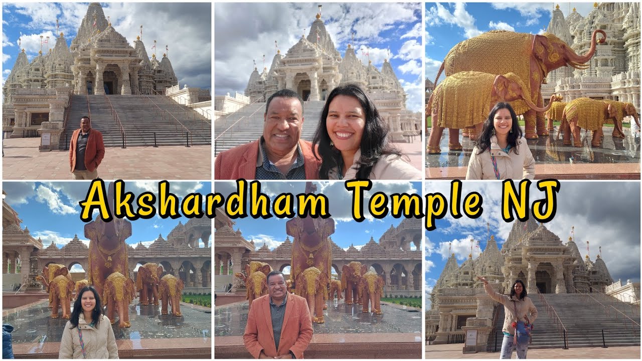 Visiting Akshardham Temple in New Jersey 