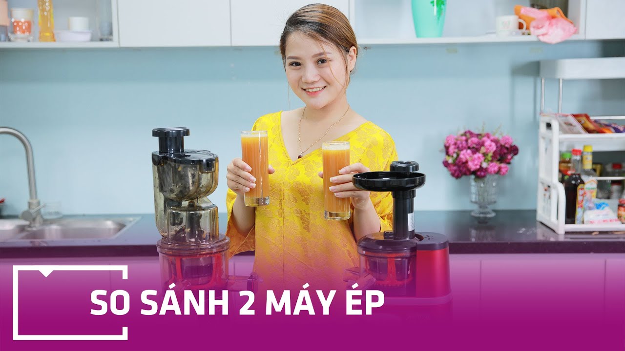 So Sánh Hai Máy Ép Chậm