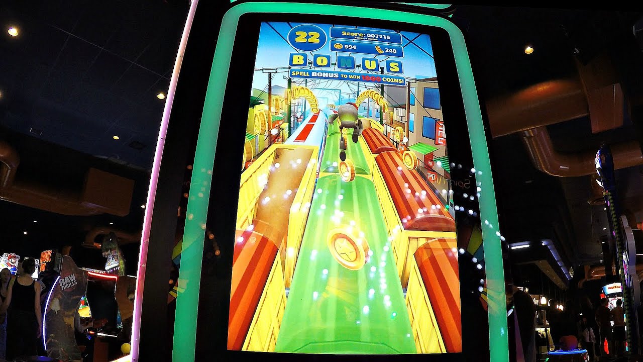 Subway Surfers Arcade Video Game: Can Doc Win The BONUS?