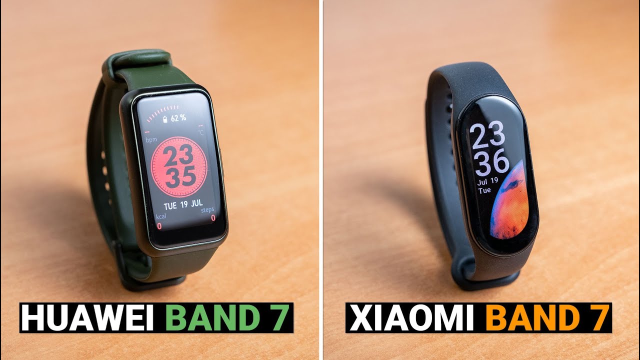 🔥 Huawei Band 7 vs Xiaomi Smart Band 7 COMPARATIVA en ESPAÑOL ⌚ ¿Cuál es MEJOR opción?