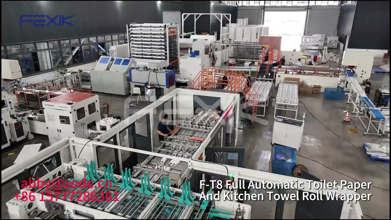 ZODE Non Stop Prodution Line #paperindustry  #tissuemaking #Manufacturing #tissuefactory