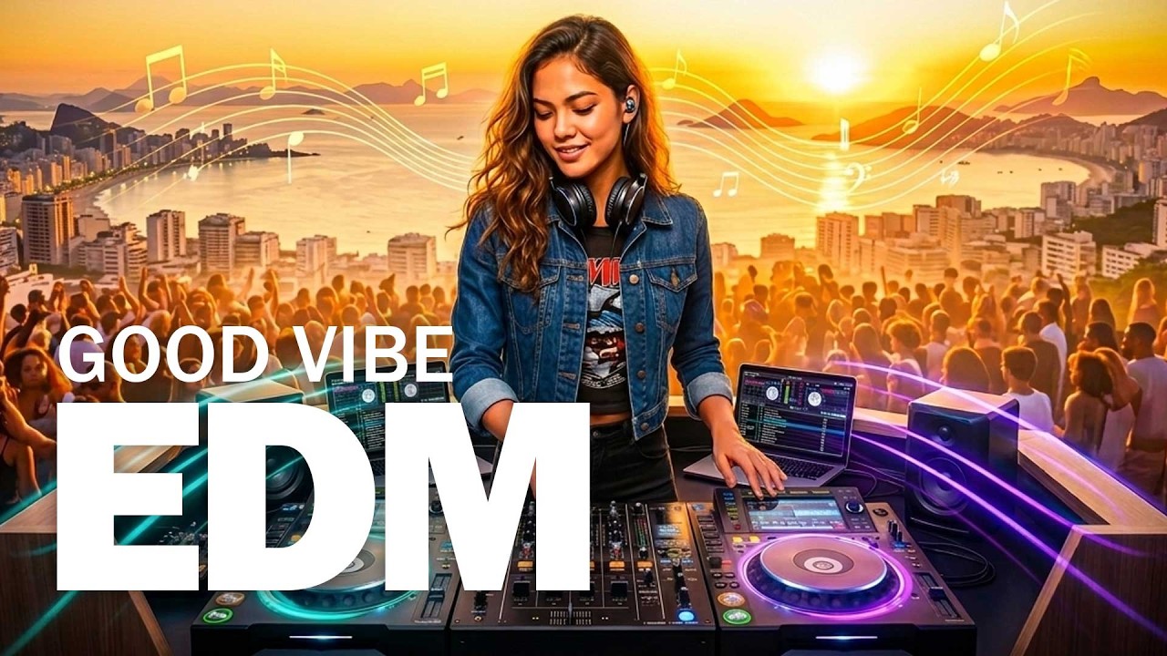 🎧 Golden Hour Groove - Uplifting Progressive House For Productivity And Focus