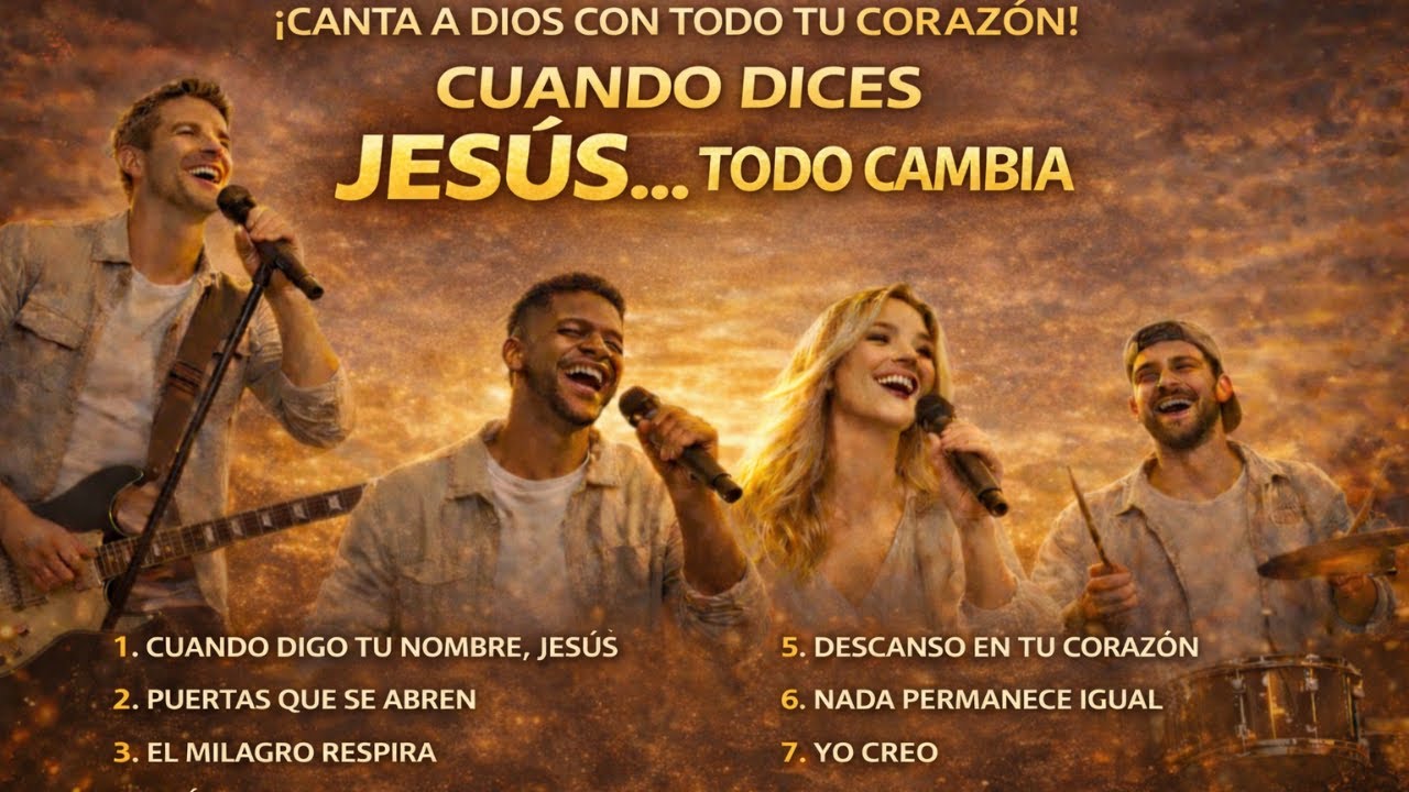 “Cuando Digo Tu Nombre, Jesús… TODO CAMBIA | Alabanza Poderosa que Transforma el Corazón”