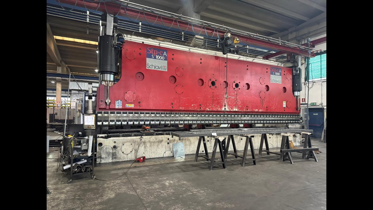 SCHIAVI mod STP CA 1000-100 Piegatrice CNC 11 assi