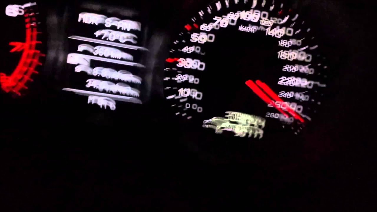 Audi TT 8J K04 ab 100 KmH und  4. Gang