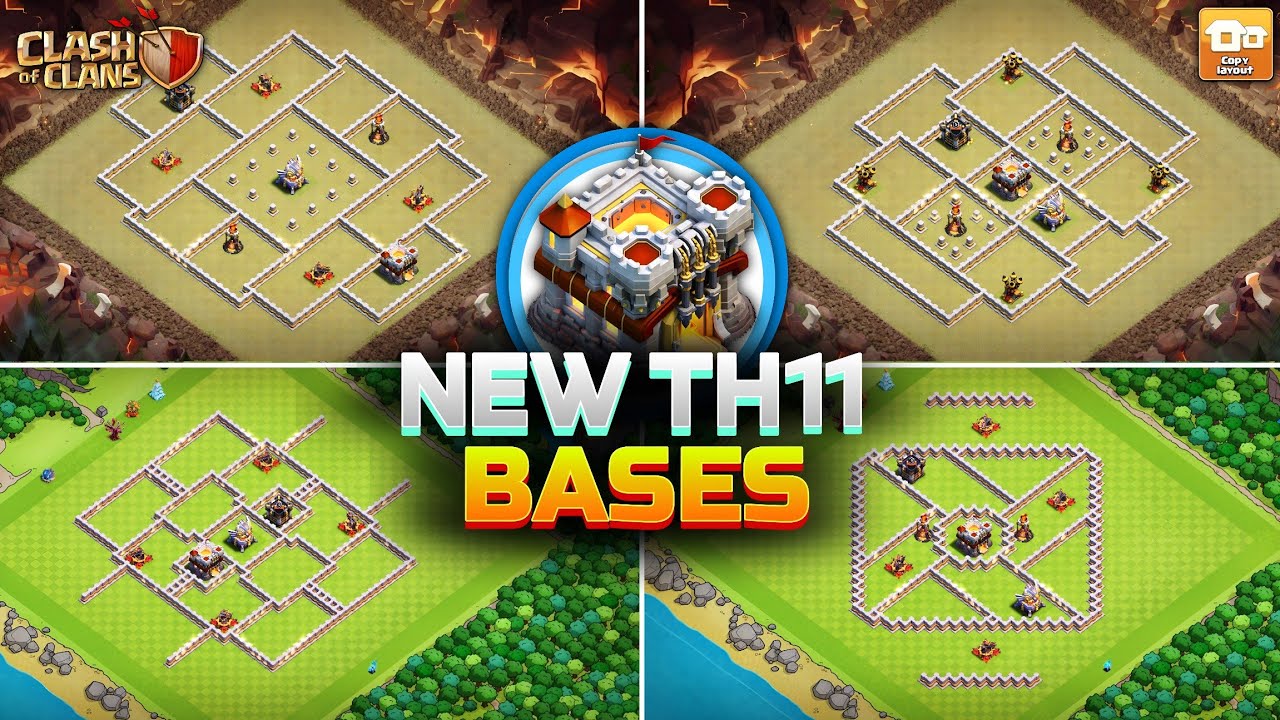 New! Th11 CWL Base | Town Hall 11 War and Trophy Pushing Base Layout's! Clash of Clans