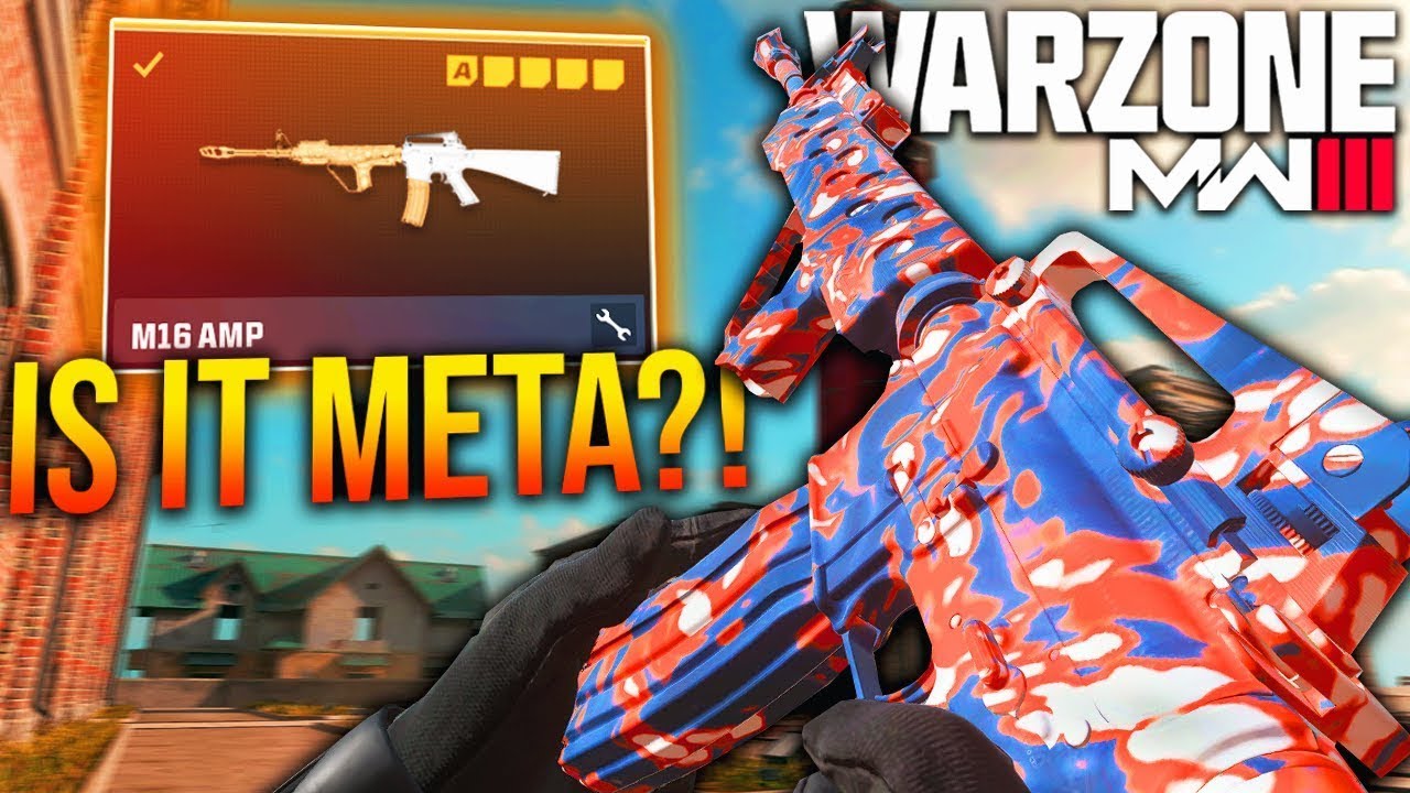 COD WARZONE 3.0 (REBIRTH ISLAND): *M16 JAK PATRIOT CONVERSION KIT/STRIKER9* video + build