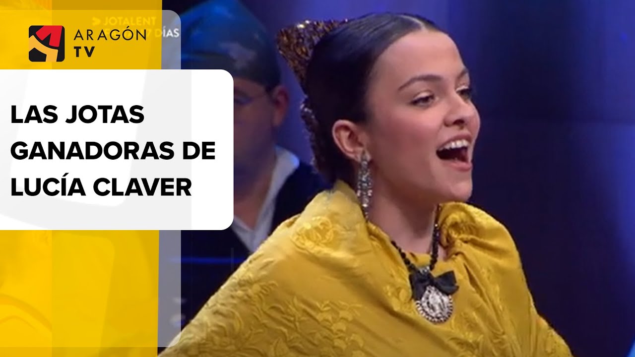 Las jotas ganadoras de Lucía Claver