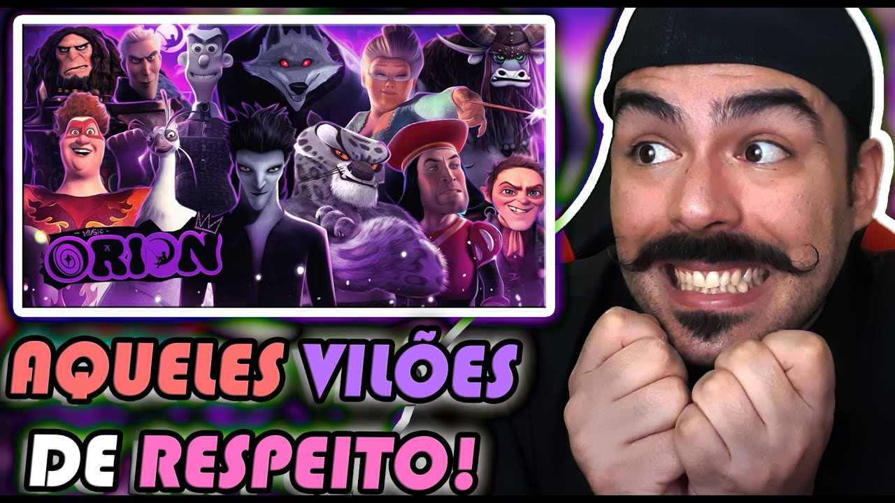 REACT - Ecos da Ambição | Vilões (DreamWorks) | ORION MC