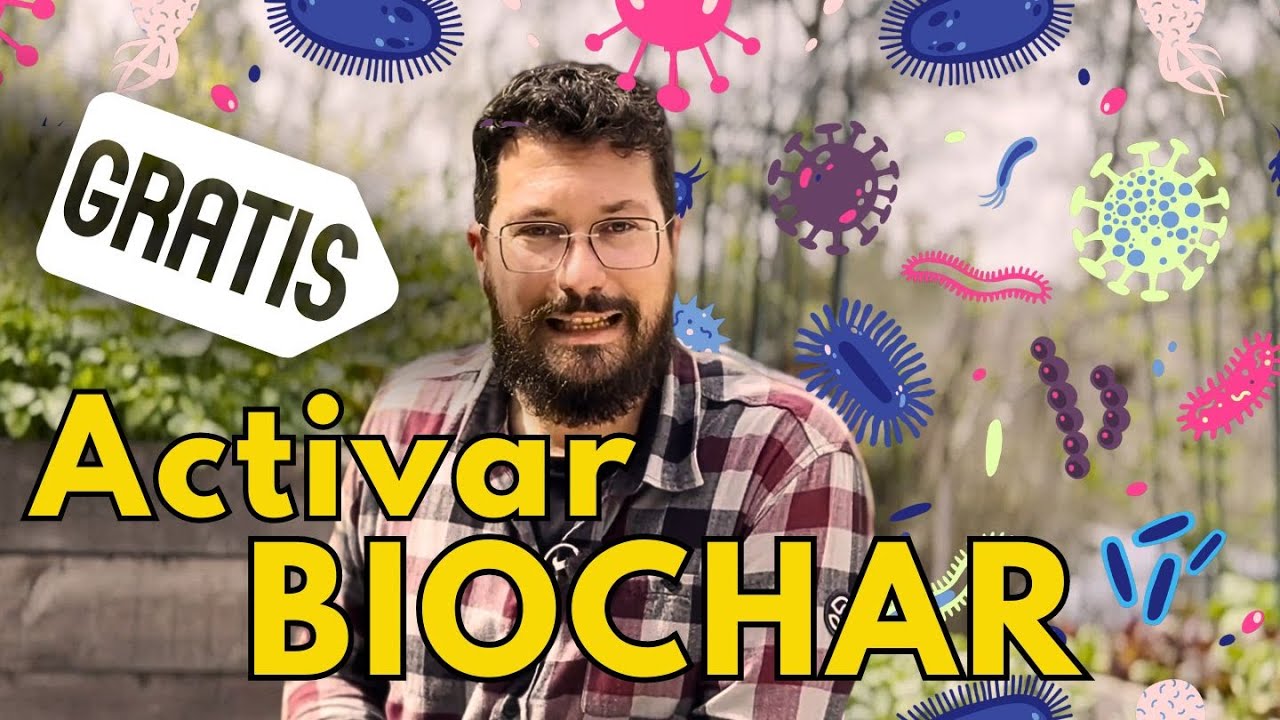 Activar BIOCHAR fácil y gratis [Oro negro para tus plantas]