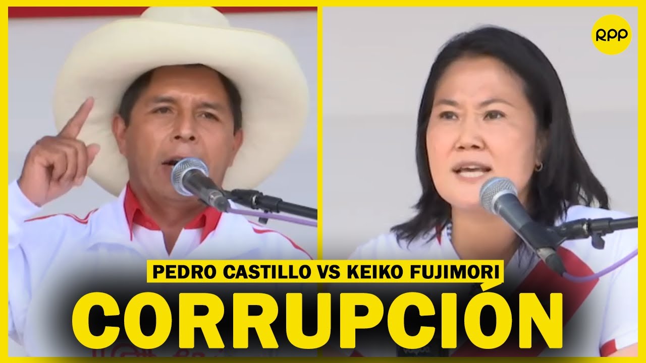 Debate en Chota: Conoce las propuestas de Keiko Fujimori y Pedro Castillo contra la corrupción