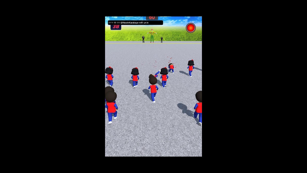 🔴 RED LIGHT 🟢 GREEN LIGHT  WALKTHROUGH ANDROID IOS GAMEPLAY (squid game)