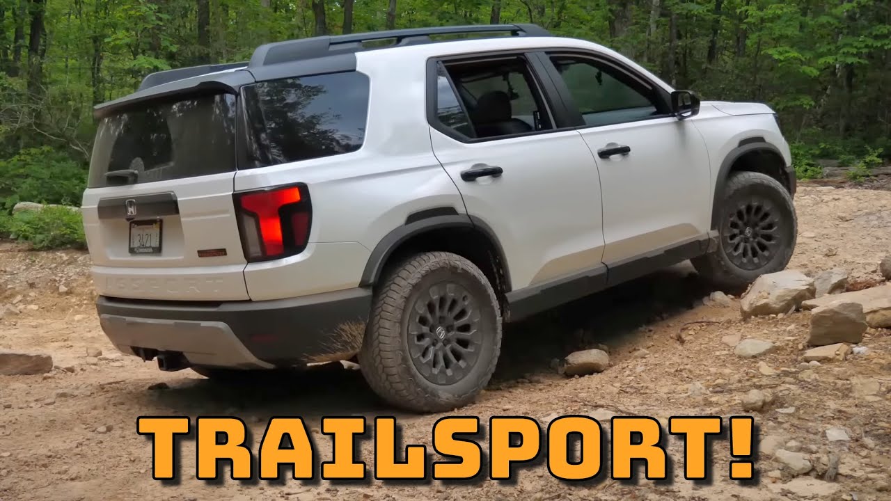 The NEW Honda Passport TrailSport 4WD'ing at Peter's Mill Run Off Road Trail! 