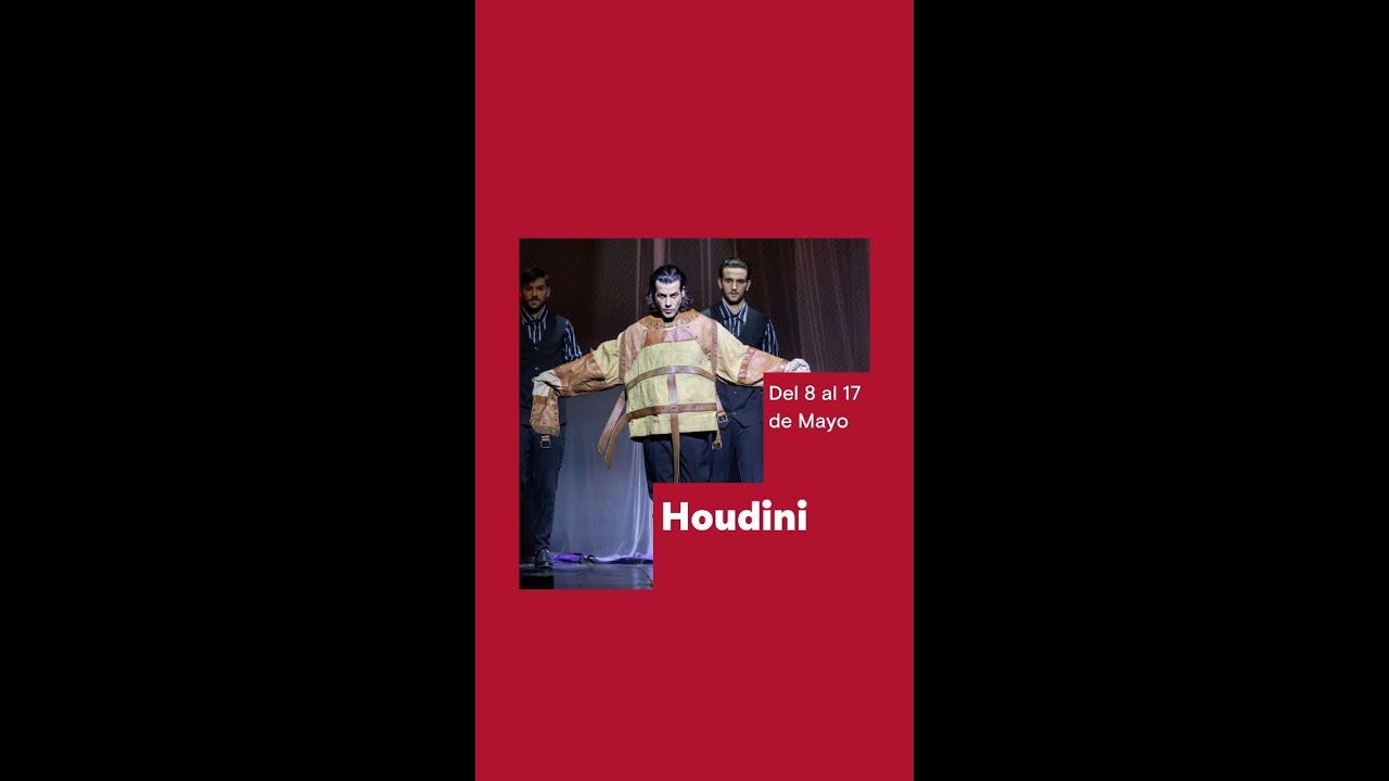 Houdini vuelve al Teatro Flumen