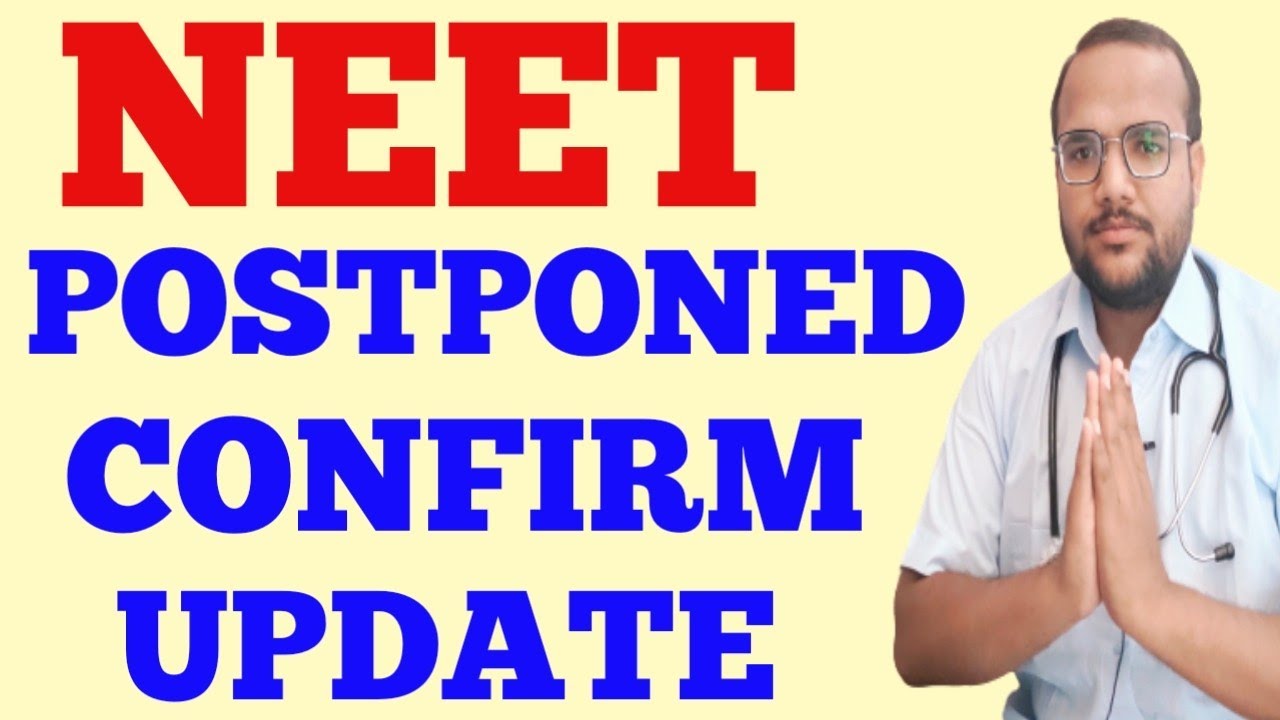 NEET EXAM POSTPONED// CONFIRM NEWS NEET POSTPONED// NEET 2021-22 TODAY NEWS/NEET POSTPONED ❤️// NEET