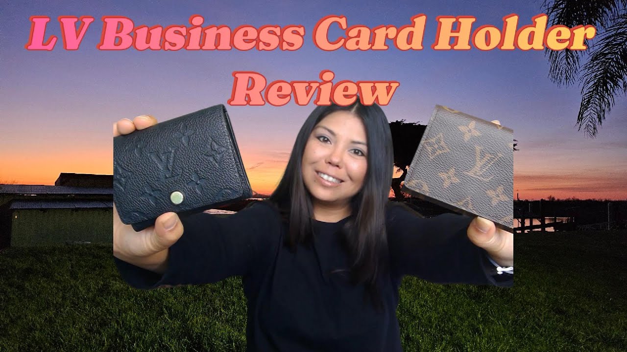 Louis Vuitton Business Card Holder Review | Best Value for Money