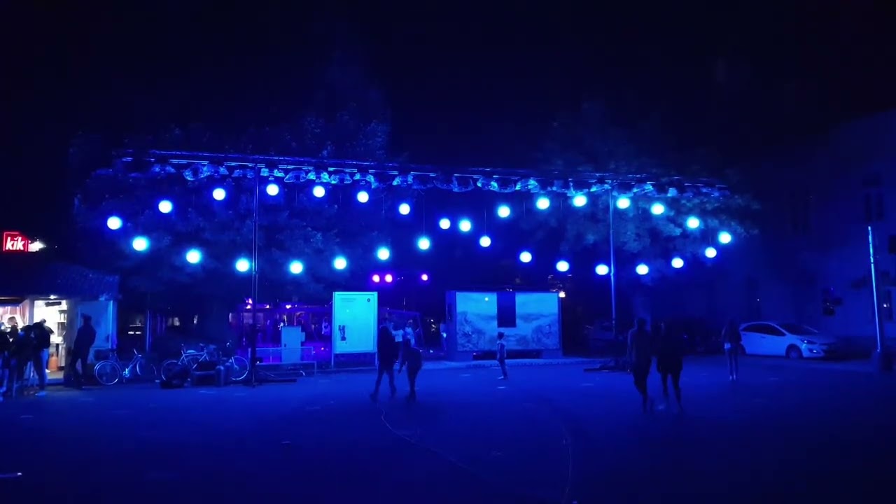 KINETIC LED BALLS WAVE - VAL OD KINETIČKIH LED KUGLI - Gospić - Teslin rođendan