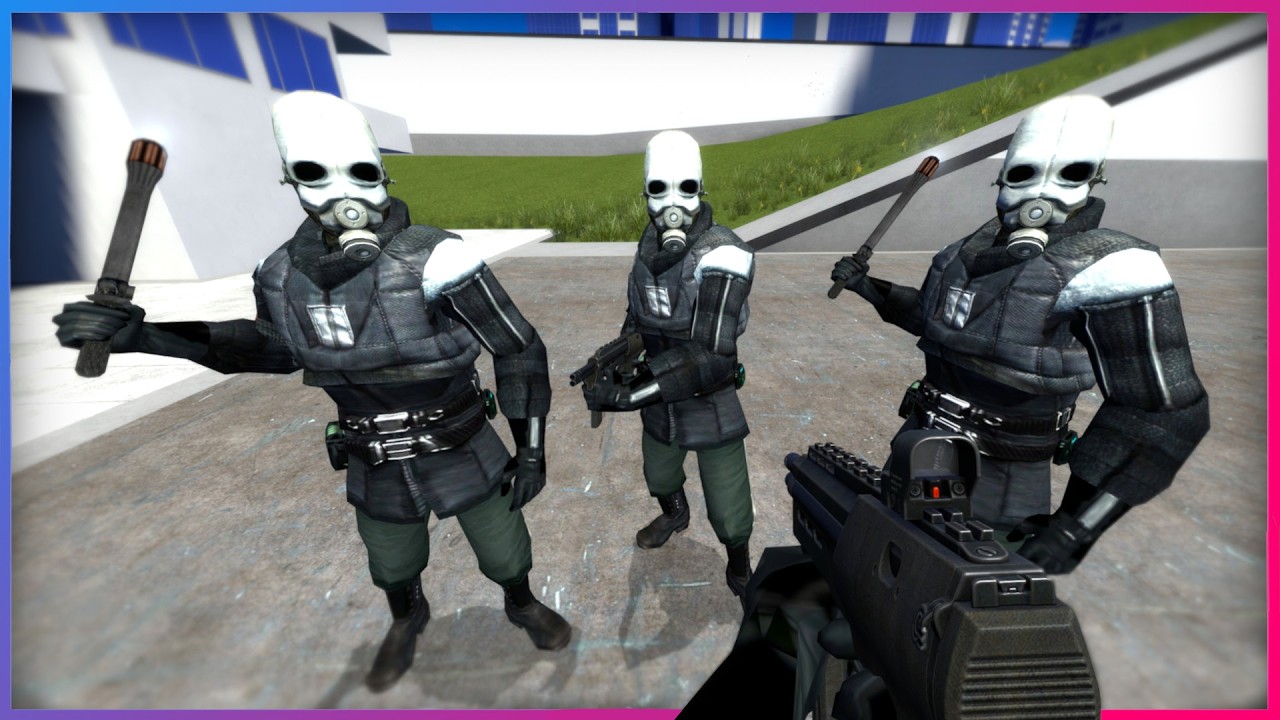 Gmod стал ещё реалистичнее (динамические модели игроков)