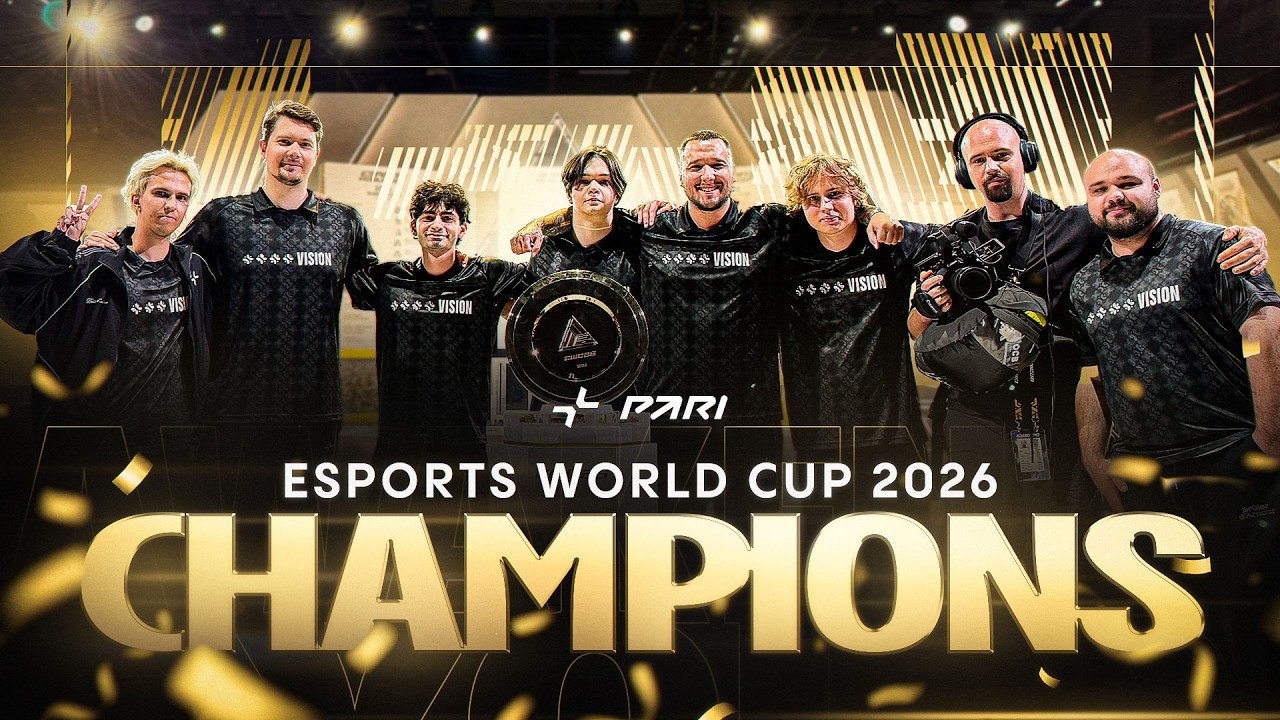 PARIVISION ЧЕМПИОНЫ Esports World Cup 2026! | CHAMPIONS VLOG