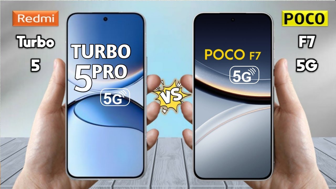 Redmi Turbo 5 Vs  Poco F7 - Full Comparison 🔥 Which is BEST for You?